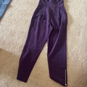Purple jumpsuit
